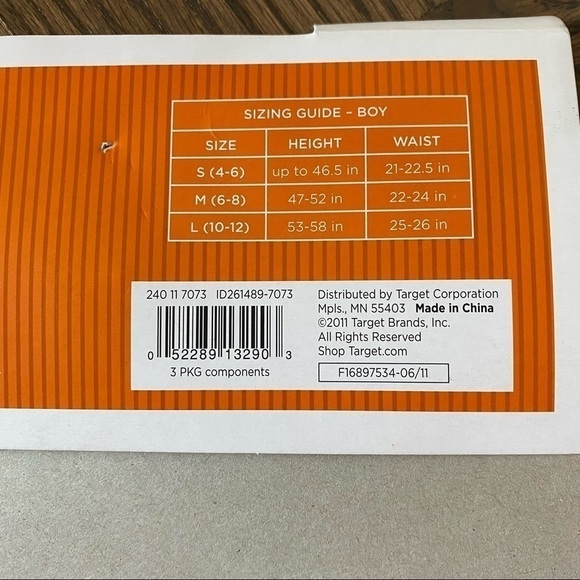 Kids zombie skeleton Halloween costume - Picture 5 of 5